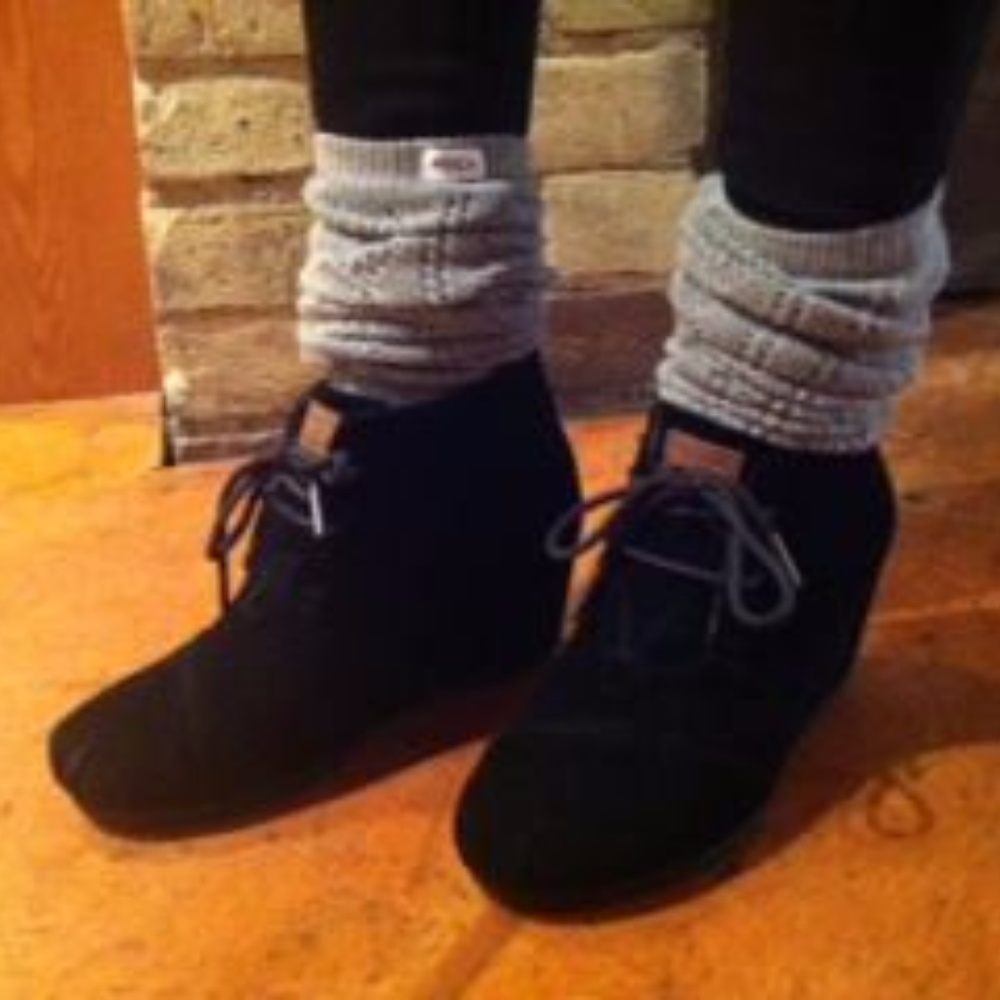 TOMs dessert wedge boot